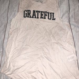Spiritual Gangster “grateful” muscle tank S